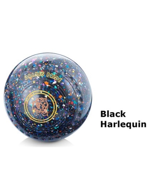 Drakes Pride Gripped Bowls PRO-50 - Black Harlequin